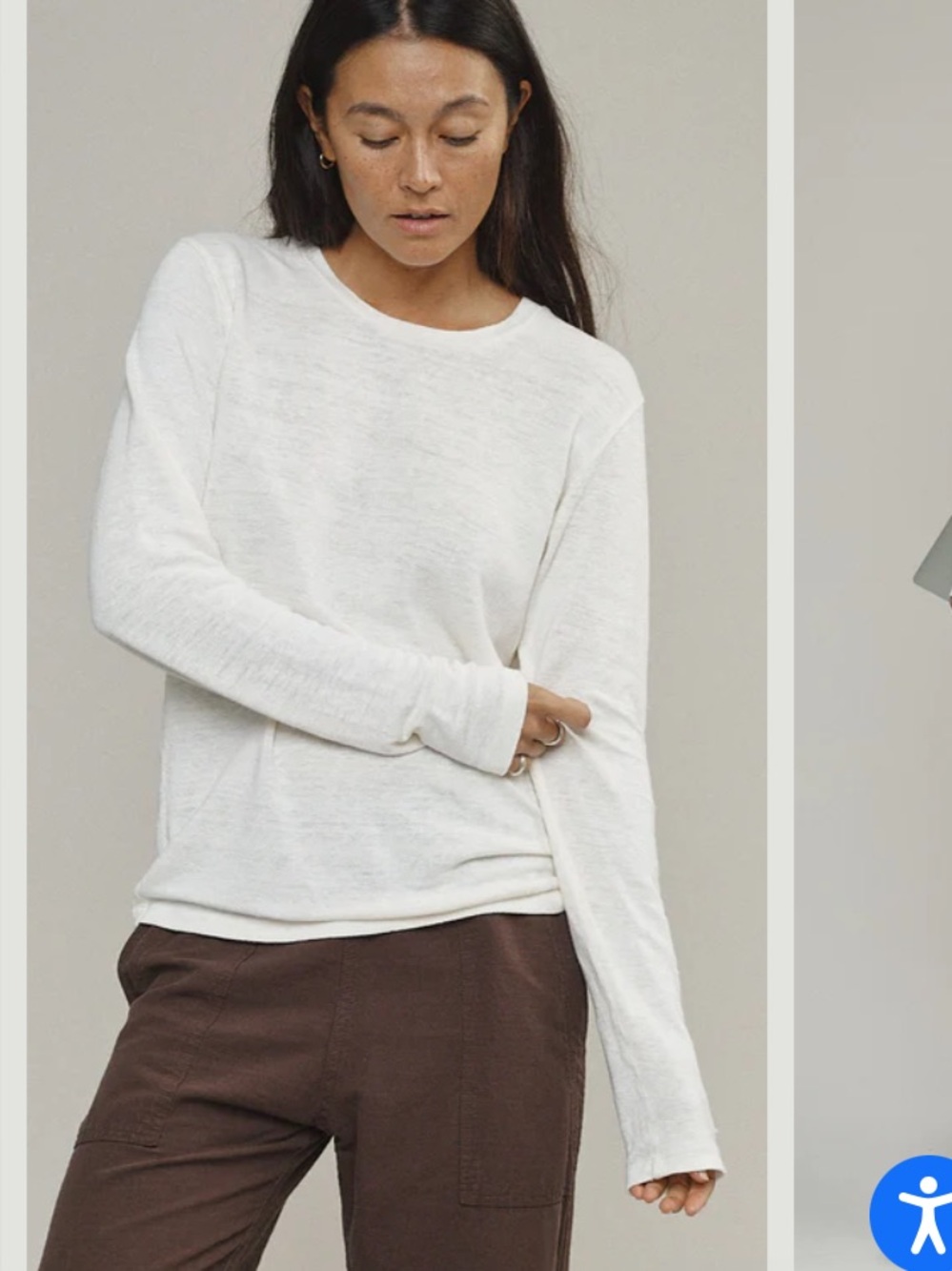 Jungmaven Bishop Long Sleeve Tee - Wisteria - Picture 6 of 10